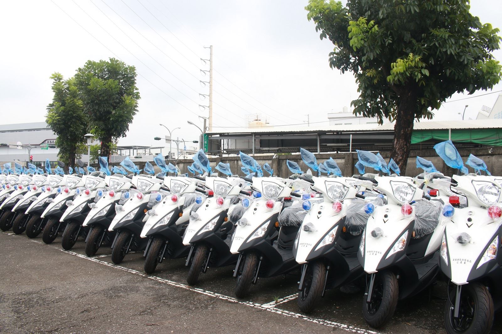 屏縣府新購188輛警用車 為屏縣治安增添戰力